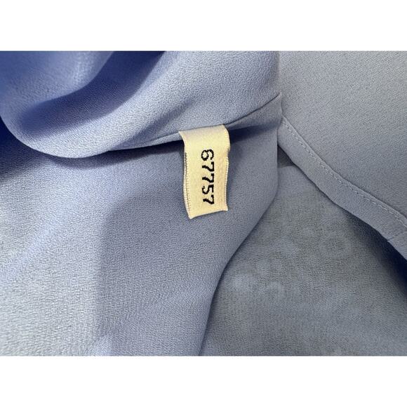 Harold's Blue Black White Floral Print A-line, Lined Skirt Women’s Size 6 - Picture 6 of 6